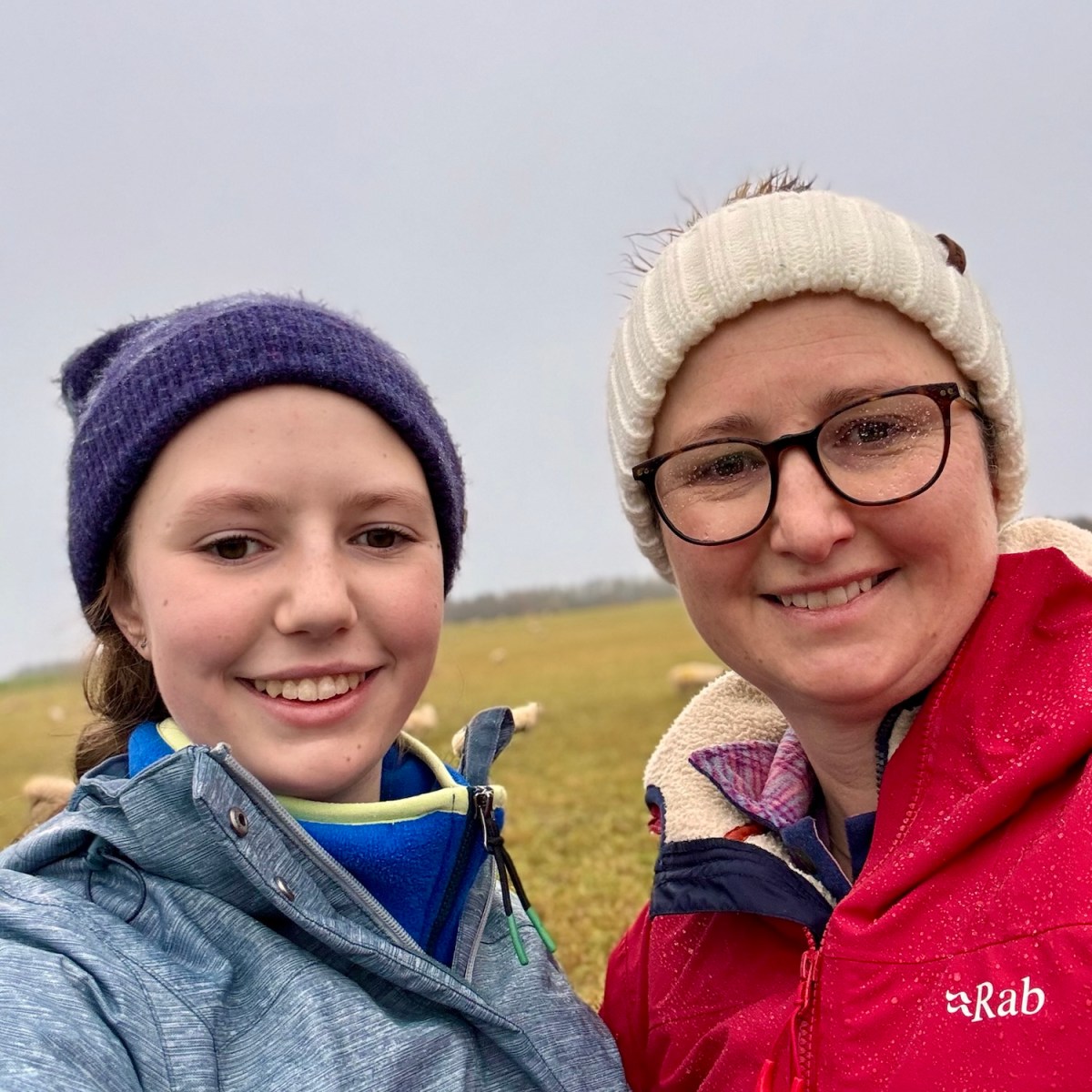 Sequins and a very wet&nbsp;walk