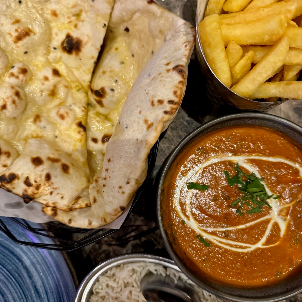 Rain and Indian&nbsp;Food!!